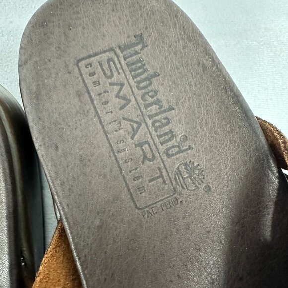 Timberland Women's Smart Comfort System Sandals Size 11 Brown - Picture 6 of 9